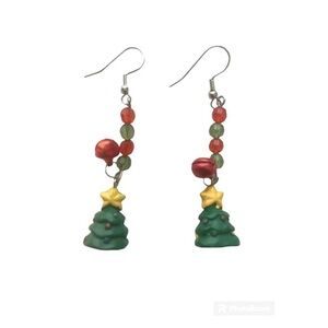 Dangling Christmas earrings - NWOT